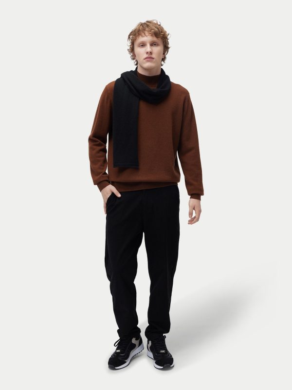 Cashmere Jersey Knit scarf Online-Verkauf – Bild 3